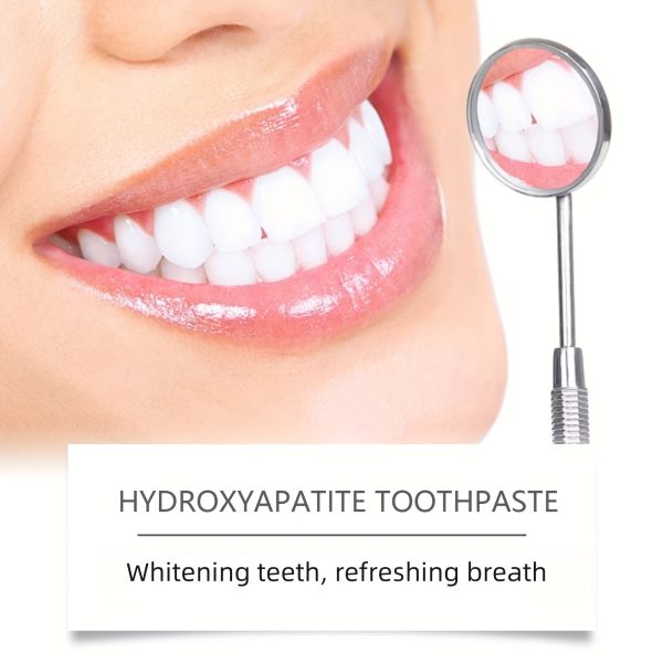 3pcs Hydroxyapatite Toothpaste, 7.5% Nano Whitening Toothpaste, Whitening Teeth, Refreshing Breath, Ideal Gift for Women, Suitable for Family And Travel - Image 4