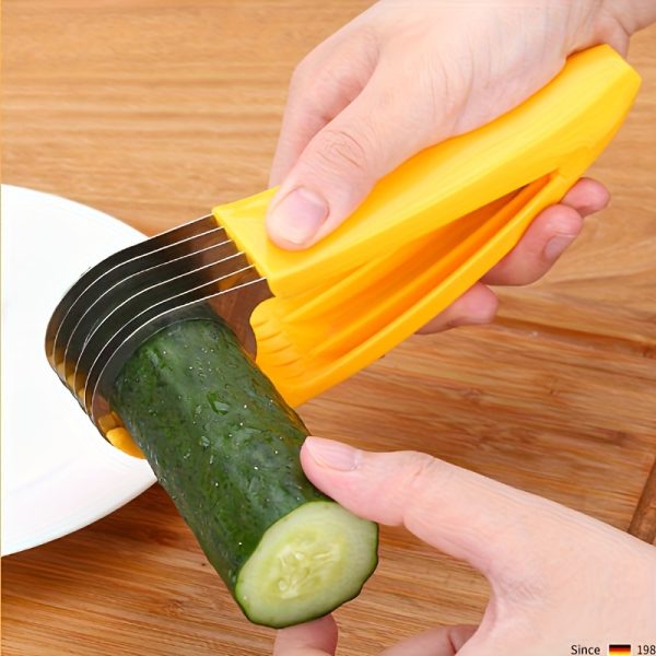 1pc Banana & Cucumber Slicer - Image 2