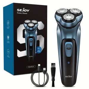 Sejoy Electric Razor for Men, Electric Face Shaver, Cordless Washable Rechargeable Shaving Machines, Fast Charging, best gift