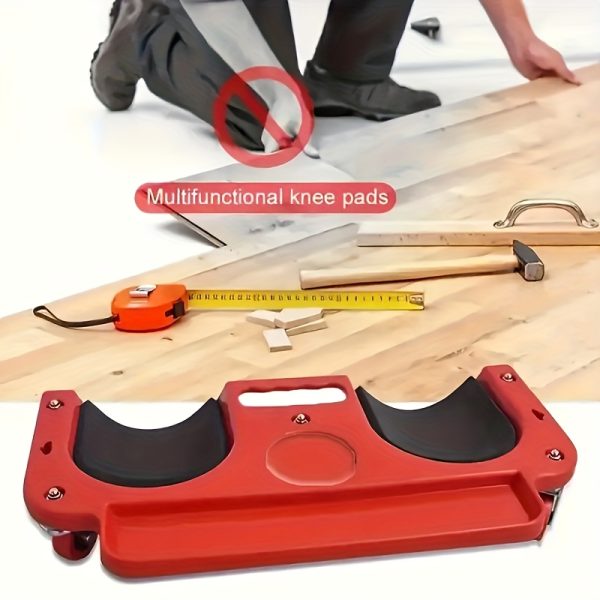 1 Wheeled Rolling Knee Guard Platform, Made Of ABS Material, Multi-functional Built-in Tool Tray, Comfortable Cushioning Kneeling Pad, Suitable for Mechanical Workers, Carpenters, Floor Laying And Car Maintenance - Image 4