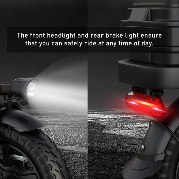740W Adult Electric Scooter with Seat - Image 16
