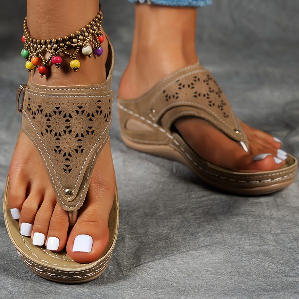 Trendy And Fashionable Women'S Beach Slippers, Comfortable And Casual For Outdoor Wear, Summer Lazy Shoes - Image 6