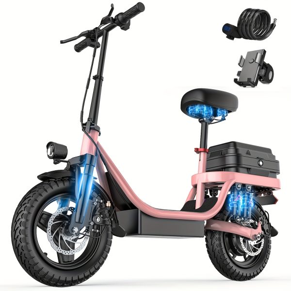 740W Adult Electric Scooter with Seat - Image 26