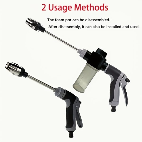 A Handy High Pressure Wash Water Gun With Foam Cannon - Image 3