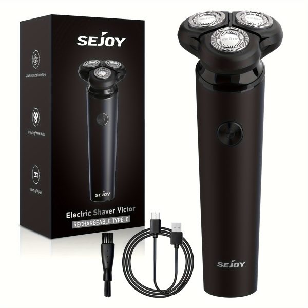 Sejoy Electric Razor for Men, Electric Face Shaver, Cordless Washable Rechargeable Shaving Machines, Fast Charging, best gift - Image 11