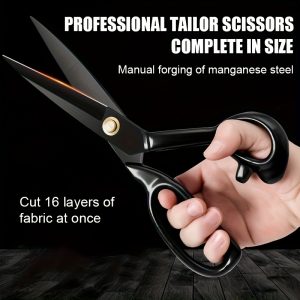 Professional Tailor Scissors 10 Inch for Cutting Fabric Heavy Duty Scissors for Leather Cutting Industrial Sharp Sewing Shears for Home Office Artists Dressmakers