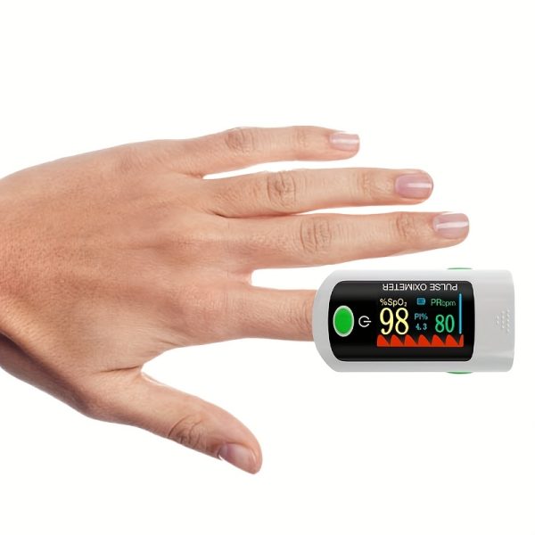 CHANG KUN Digital Fingertip Pulse Oximeter With Blood Oxygen Sensor, Monitor SpO2 And Heart Pulse Rate And Perfusion Index For Home Use Or Sport Battery Powered - Image 12