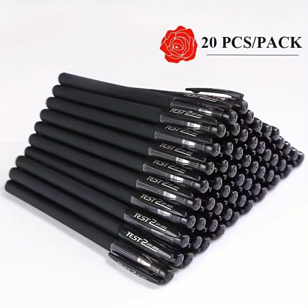 20-Pack 0.5mm Black Gel Pens - Image 4
