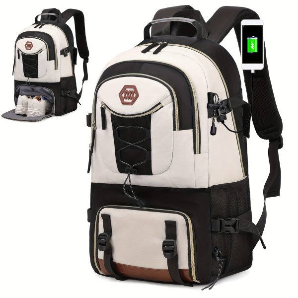Travel Backpack with USB Charging Lightweight 40L Multi-Functional Travel Backpack - Image 14