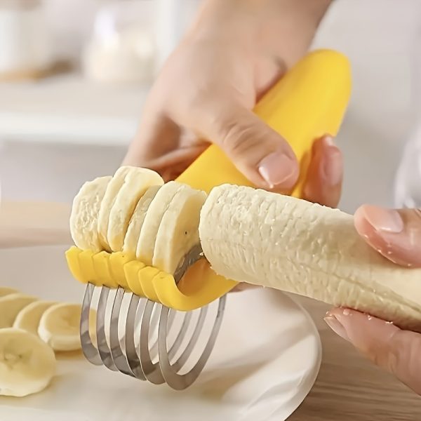 1pc Banana & Cucumber Slicer