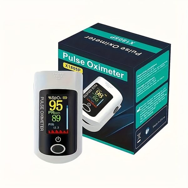 CHANG KUN Digital Fingertip Pulse Oximeter With Blood Oxygen Sensor, Monitor SpO2 And Heart Pulse Rate And Perfusion Index For Home Use Or Sport Battery Powered - Image 4