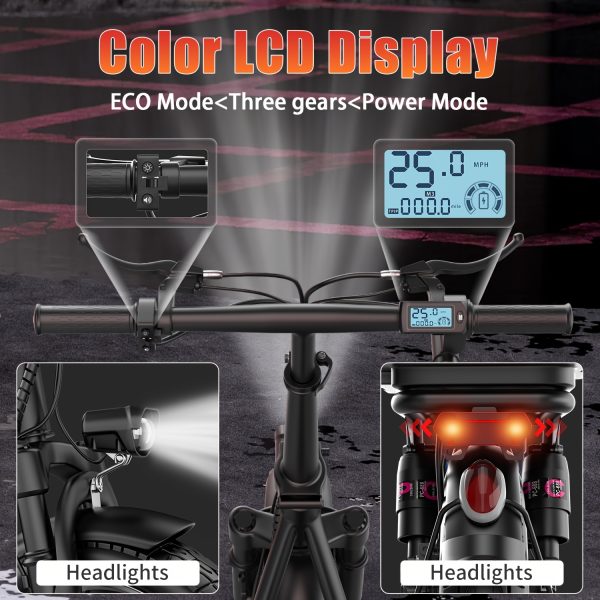 740W Adult Electric Scooter with Seat - Image 4