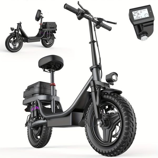 740W Adult Electric Scooter with Seat - Image 11