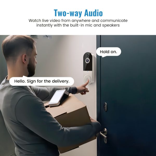 HD Video Doorbell 1080p HD Video Doorbell - Image 5