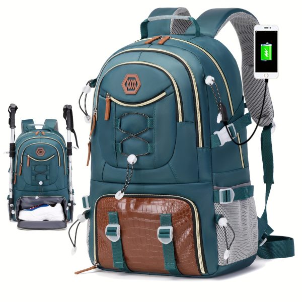Travel Backpack with USB Charging Lightweight 40L Multi-Functional Travel Backpack - Image 11