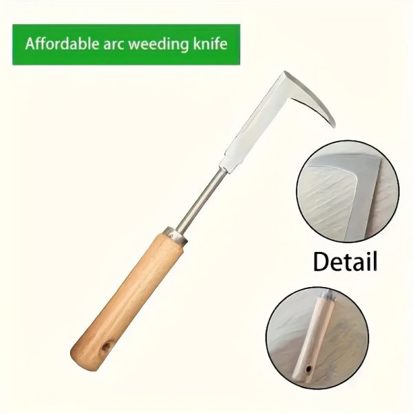 1pc of Stainless Steel Weeding Tool for Digging Wild Vegetables, Herbs, Bonsai, And Loosening Soil; a Perfect Gift for Holidays. - Image 5