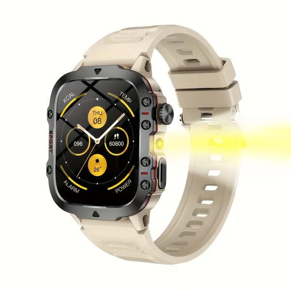 A Business Men's Smartwatch with Wireless Calling, Music, Pedometer, Activity Tracker, Digital Display, Zinc Alloy Case, USB Charging, Rechargeable Lithium Polymer Battery, Compatible with iPhone And Android - Round Dial, Electronic Drive, Perfect Gift Selection! - Image 9
