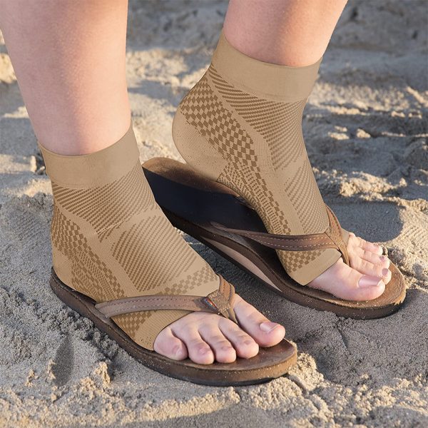 Sports Ankle Brace Compression Sleeve, Nylon 80% Spandex 20% Knit Fabric, All-Season Support, Hand Wash Only, Breathable Heel Protector for Men and Women - Image 8