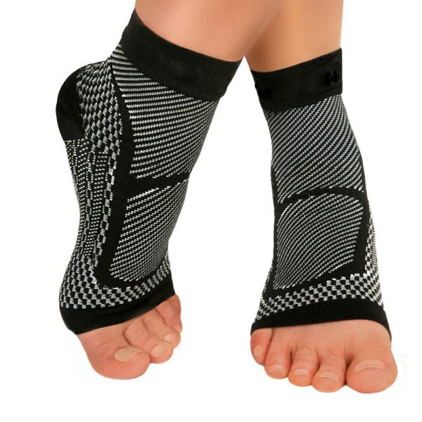 Sports Ankle Brace Compression Sleeve, Nylon 80% Spandex 20% Knit Fabric, All-Season Support, Hand Wash Only, Breathable Heel Protector for Men and Women - Image 5