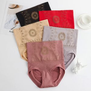1pc High-Waist Tummy Control Shapewear Panties