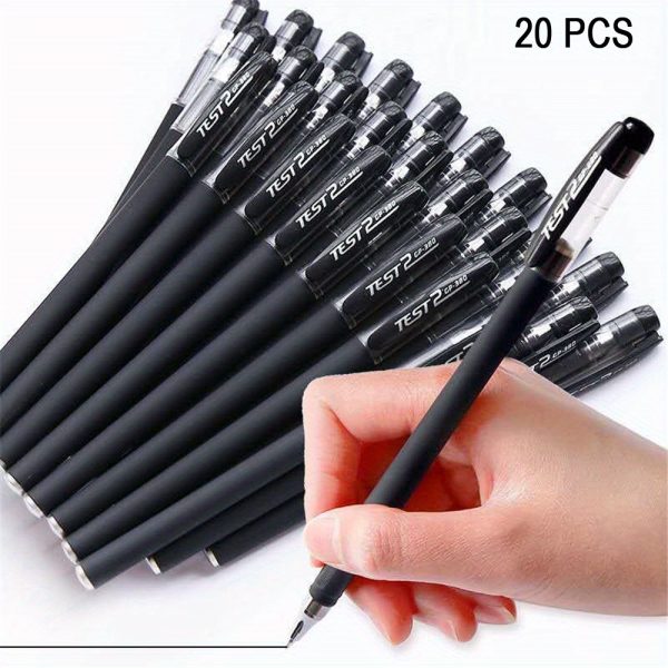 20-Pack 0.5mm Black Gel Pens - Image 3