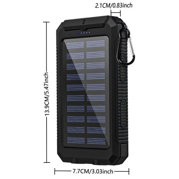 Best Gift, Solar Power 30000mAh Large Capacity Portable Charger - Image 18