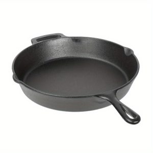 Cast Iron Skillet Oven Safe PreSeasoned Iron Black 12 inch