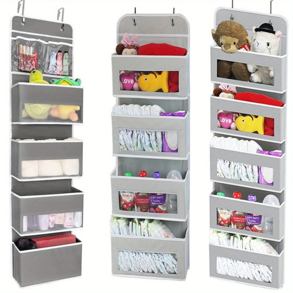 Multi-Use Storage 3-Tier Non-Woven Fabric Hanging Storage Organizer - Image 2