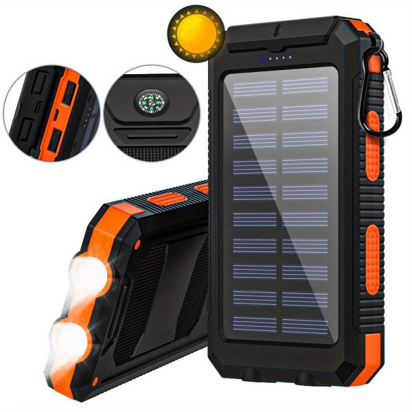 Best Gift, Solar Power 30000mAh Large Capacity Portable Charger - Image 12