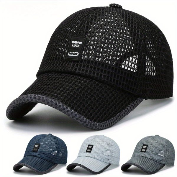 3pcs set, summer shade duckbill cap, outdoor breathable sports baseball cap, a good choice for travel, vacation, running, fishing, hiking, camping, and holiday gift giving - Image 4