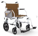 Medline Foldable Transport Chair with Microban For Seniors & Post-Surgery Pt